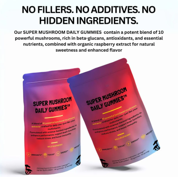Super Mushroom Daily Gummies
