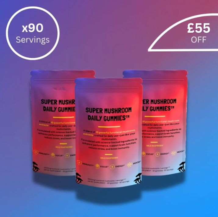 Super Mushroom Daily Gummies